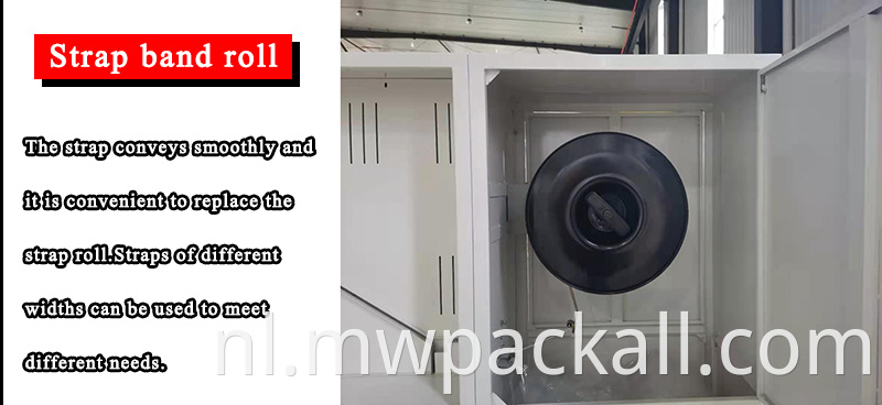 Horizontaal type Automatische PP Pet Strap Band Belt Pallet Strapping Machine.jpg